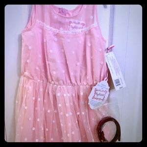 Girls dress with belt
